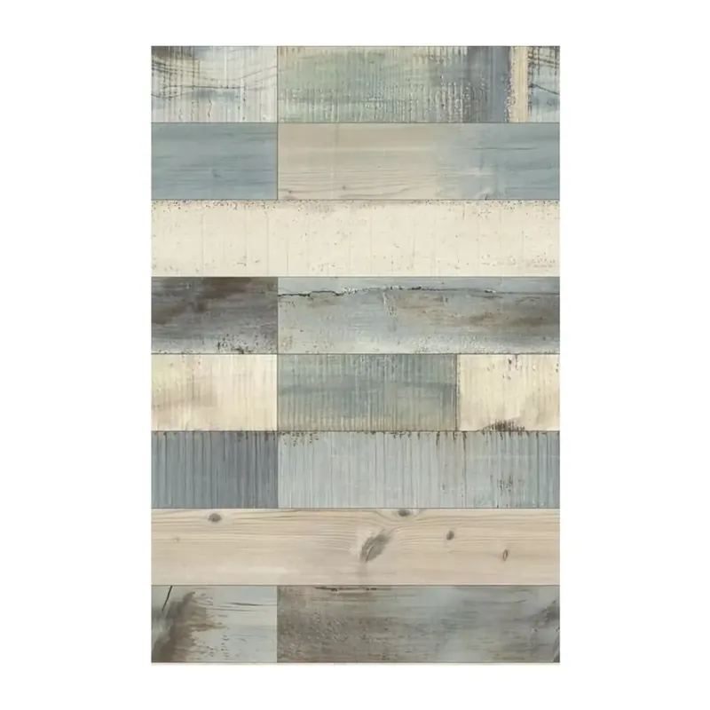 Uitverkoop Rasch Freundin Vliesbehang Schrootjes Blauw 442120