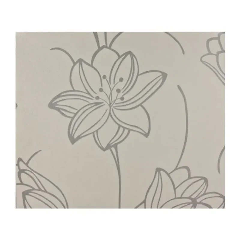Dutch Wallcoverings Schuimvinylbehang Dalia Wit/Zilver 6836-0 Gecertificeerd
