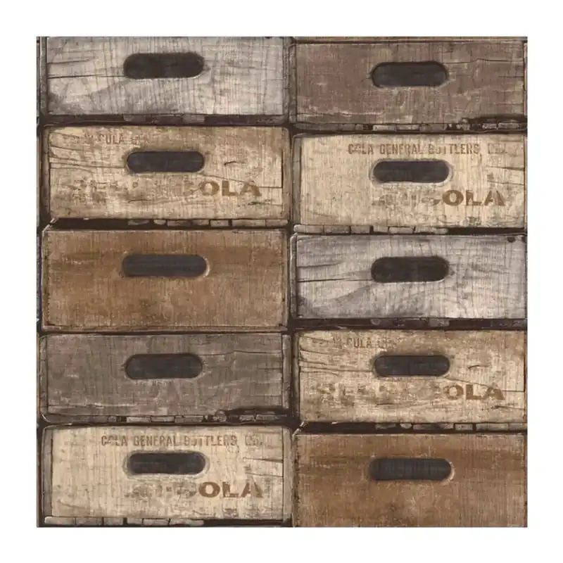 Exclusieve Aanbieding Dutch Wallcoverings Exposed Warehouse Vliesbehang Laden Beige EW3301
