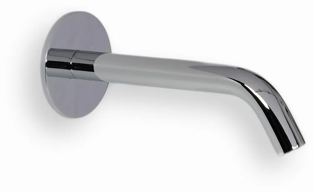 Aanbieding Blue Label Brondby uitloop wastafelkraan wand 16cm, chroom