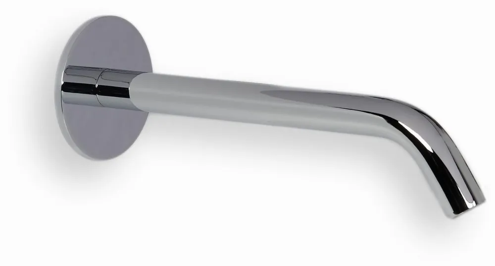Blue Label Brondby uitloop wastafelkraan wand 20cm, chroom Direct Beschikbaar