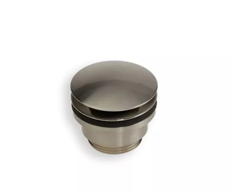 Blue Label Brondby wastafelafvoerplug 1 1/4" pop-up geborsteld nikkel FK-35011-BN Speciale Aanbieding