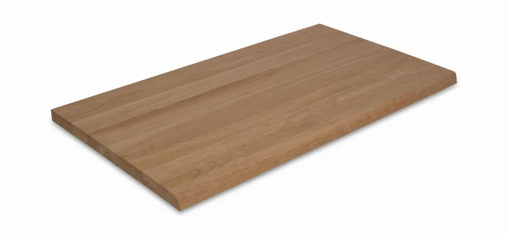 Blue Label Hylde eikenhouten wastafelblad 150x50x3 cm, exclusief beugels Favoriet
