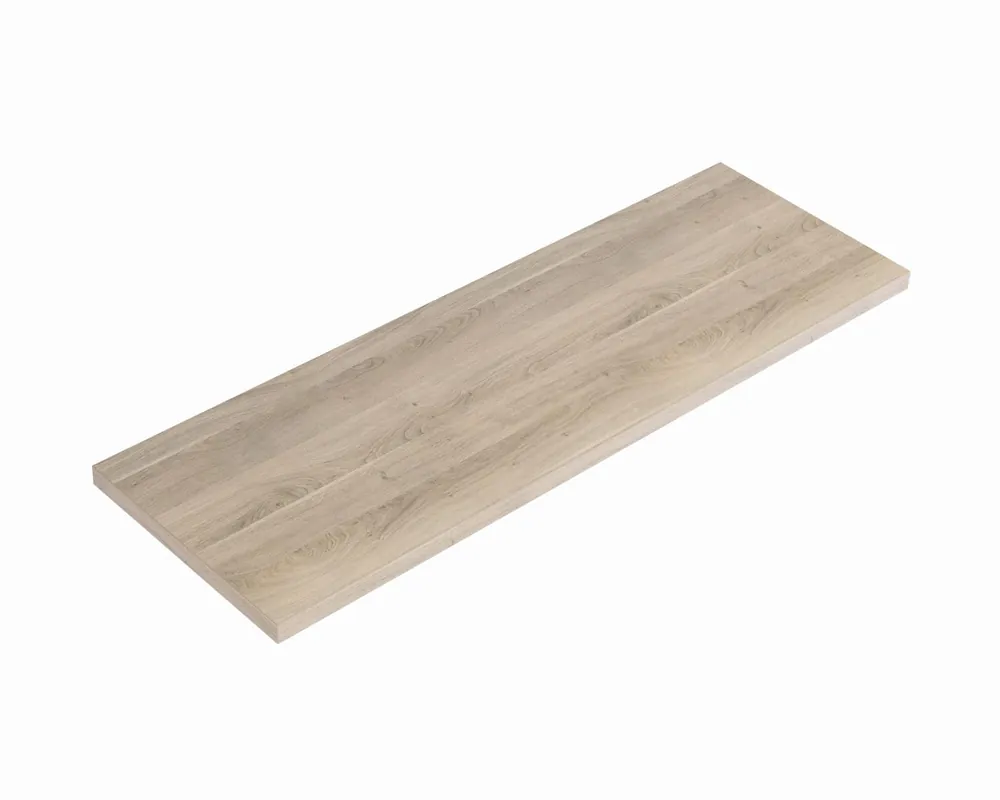 Bestseller Blue Label Mette Topblad in HPL, zonder gaten 120cm Urban Oak 3,8x120x46 (hxbxd)
