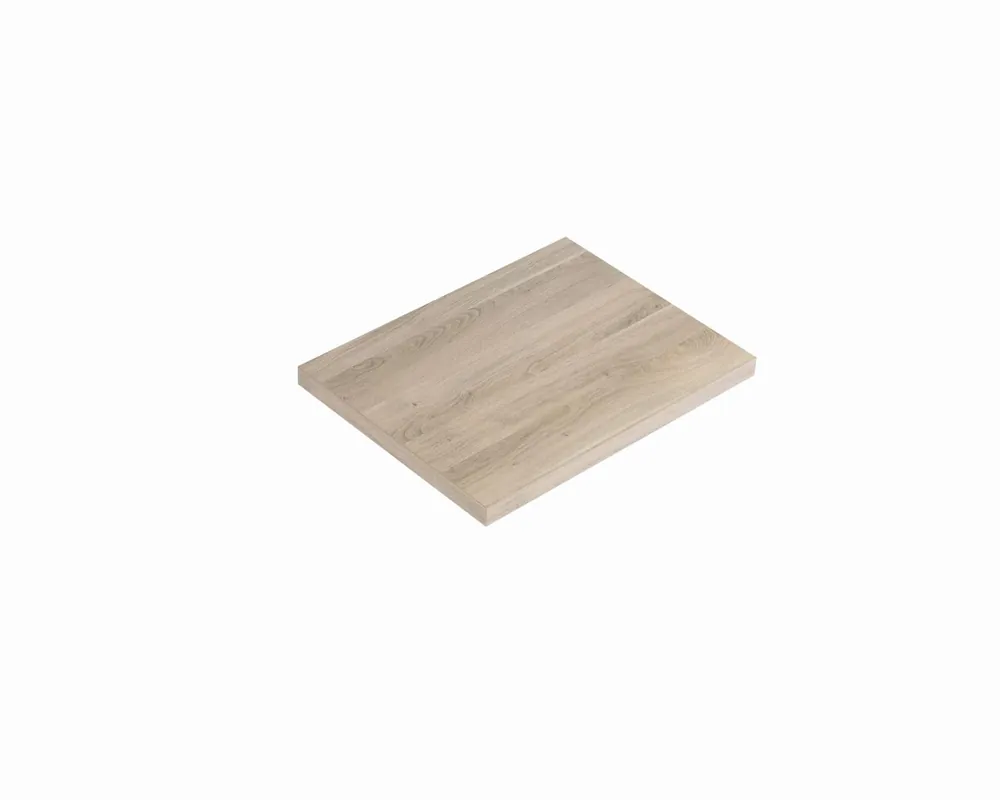 Blue Label Mette Topblad in HPL, zonder gaten 60cm Urban Oak 3,8x60x46 (hxbxd) Betrouwbaar
