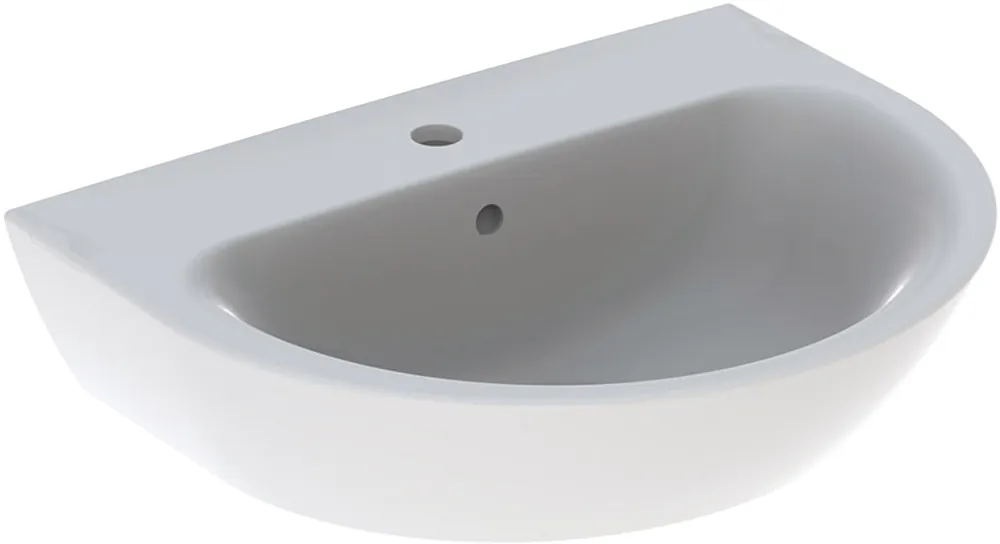 Bestseller Geberit Renova wastafel m. kraangat m. overloop 60x48x19cm wit 500370011