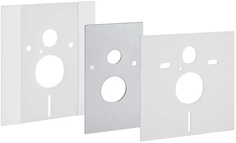 Premium Geberit RVS plaat tbv Duofix