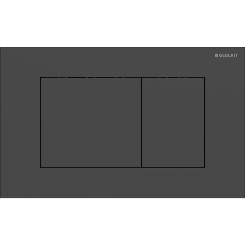 Shop Nu Geberit Sigma 40 bedieningspaneel DF frontbediend square mat zwart 115629141