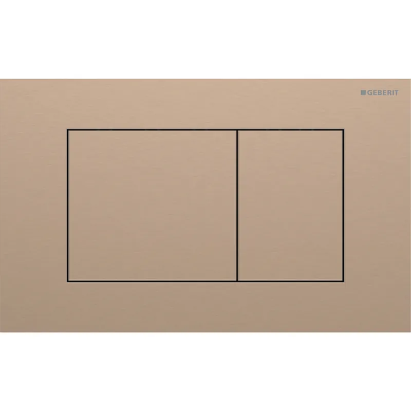 Actieprijs Geberit Sigma 40 bedieningspaneel DF frontbediend square roodgoud 115629QB1