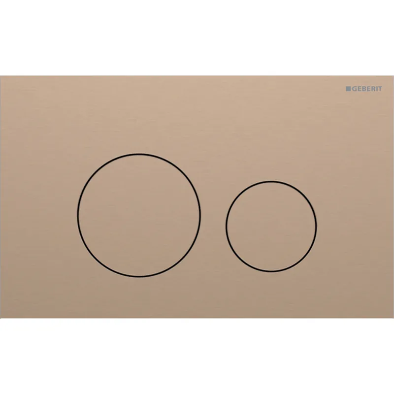 Geberit Sigma40 bedieningsplaat rvs roodgoud 115.628.QB.1 Beperkt Aanbod