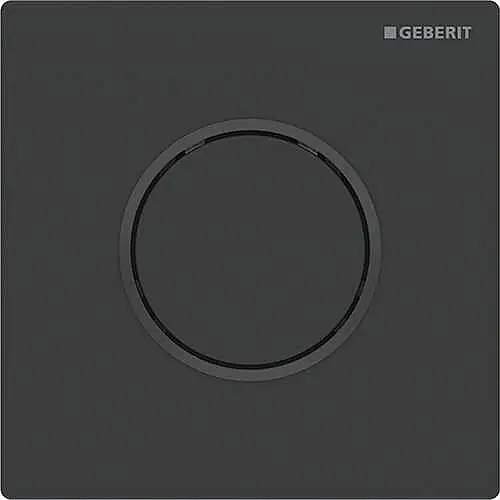 Rechtstreeks Van De Fabrikant Geberit type 10 bedieningsplaat urinoir sturing pneumatisch rond matzwart/zwart/easy-to-clean 116.015.16.1