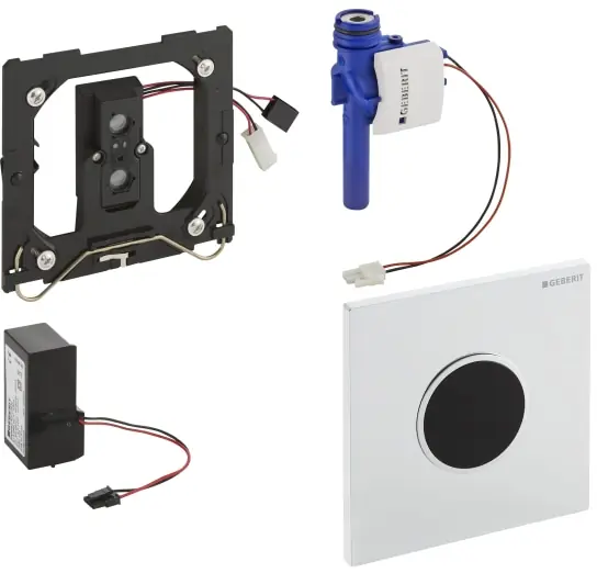 Geberit HyTronic urinoirsturing, infrarood, 230V, model Sigma10, wit-glans-wit Meest Verkocht