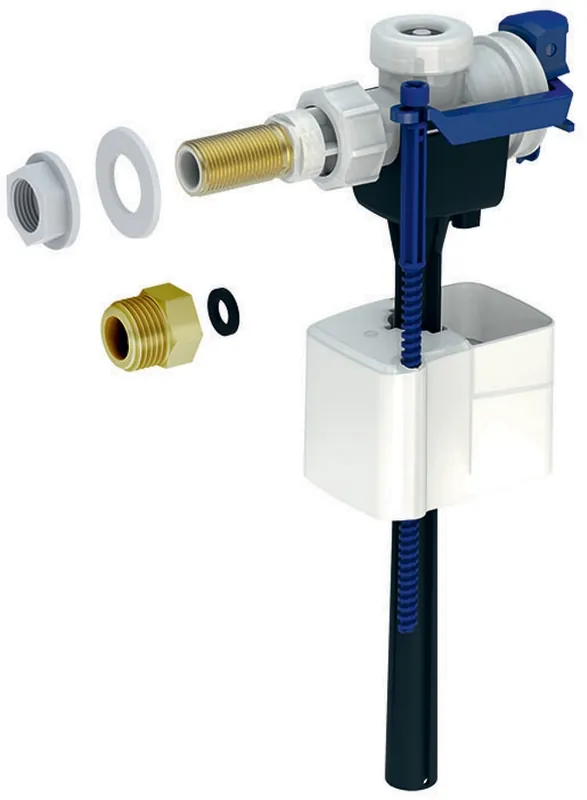 Geberit type 333 vlotterkraan met wateraansluiting zijkant, 3/8" en 1/2" 136.724.00.3 Betaalbaar