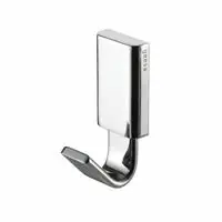 Koop Vandaag Geesa Aim handdoekhaak met 1 haak messing verchroomd hxdxl 77x40x30mm kleur chroom 918413-02