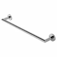 Hoge Kwaliteit Geesa Nemox Stainless Steel handdoekhouder, rek/beugel, rvs, 1 stang, ronde rozet, hxdxl 48x75x498mm, kleur chroom