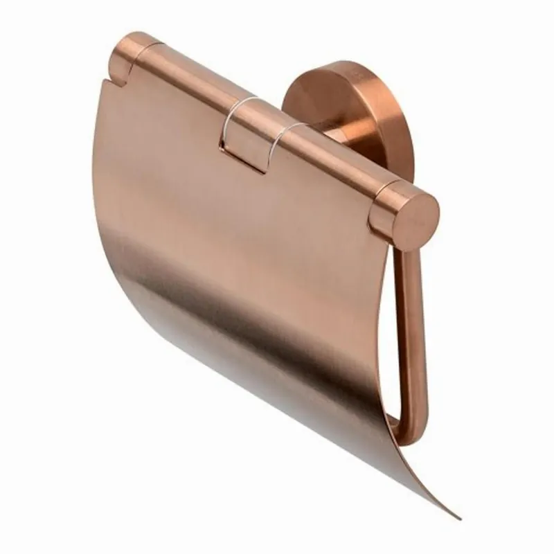 Hoge Kwaliteit Geesa Nemox toiletrolhouder met klep brons geborsteld 91650810