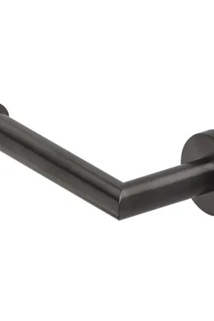 Favoriet Geesa Nemox Brushed Black closetrolhouder zonder klep 15.1x8.7x4.8cm zwart 91650909