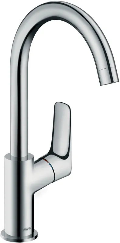 Rechtstreeks Van De Fabrikant Hansgrohe Logis 210 wastafelkraan met hoge draaibare uitloop 120° z. waste chroom 71131000
