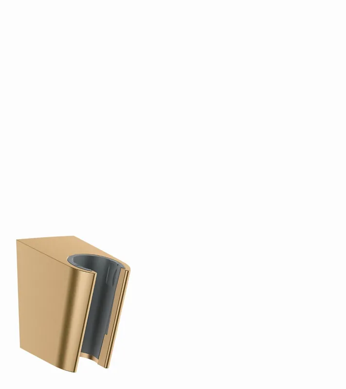 Shop Nu Hansgrohe Porter S, Handdouchehouder, vast, geborsteld brons (voor slangen met konische moer)