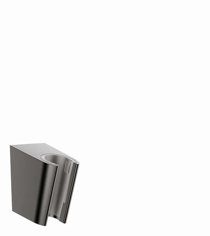 Hansgrohe Porter S, Handdouchehouder, vast, geborsteld zwart chroom (voor slangen met konische moer) Populair