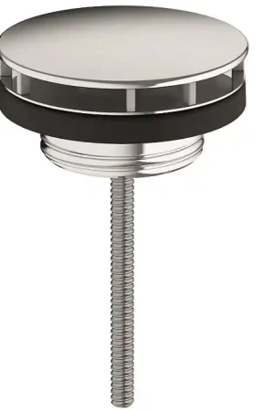 Weekendaanbieding Hansgrohe, Afvoerplug / waste, G1/4", geborsteld zwart chroom (voor wastafels zonder overloop)
