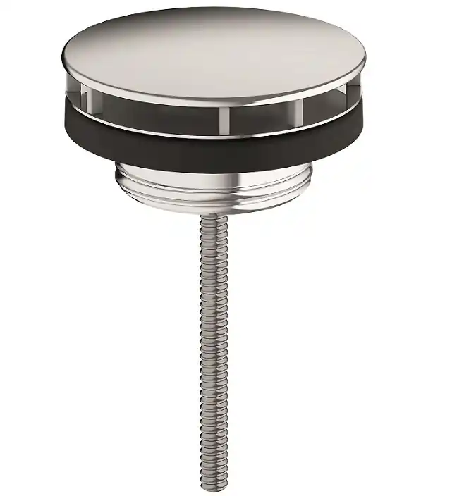 Weekendaanbieding Hansgrohe, Afvoerplug / waste, G1/4", geborsteld zwart chroom (voor wastafels zonder overloop)