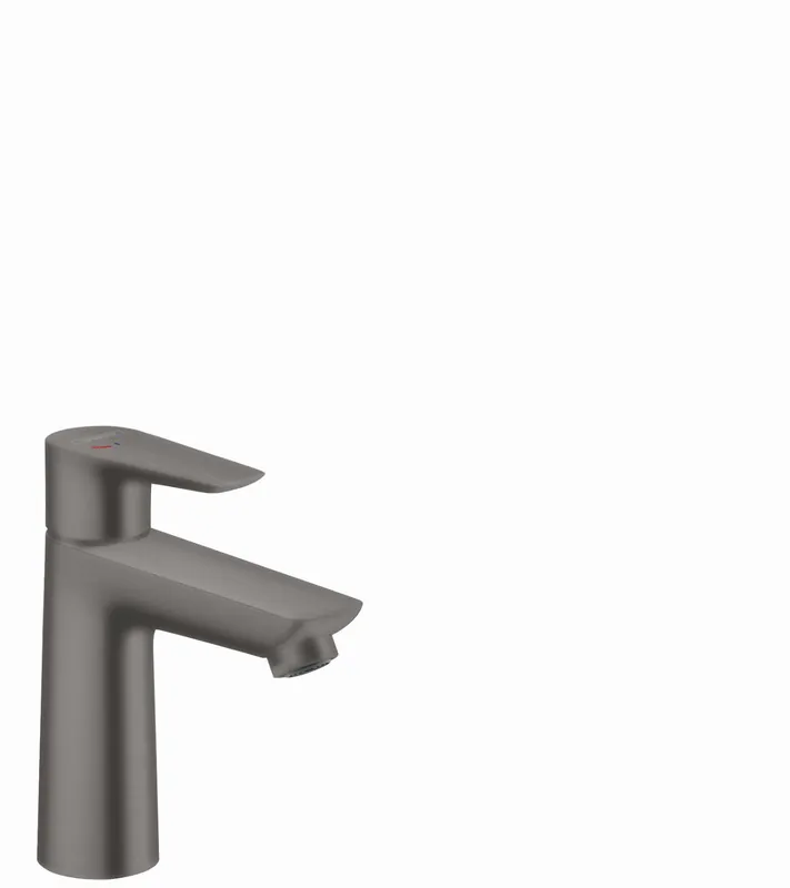Hansgrohe Talis E wastafelmengkraan CoolStart geborsteld zwart chroom 71714340 Alleen Vandaag