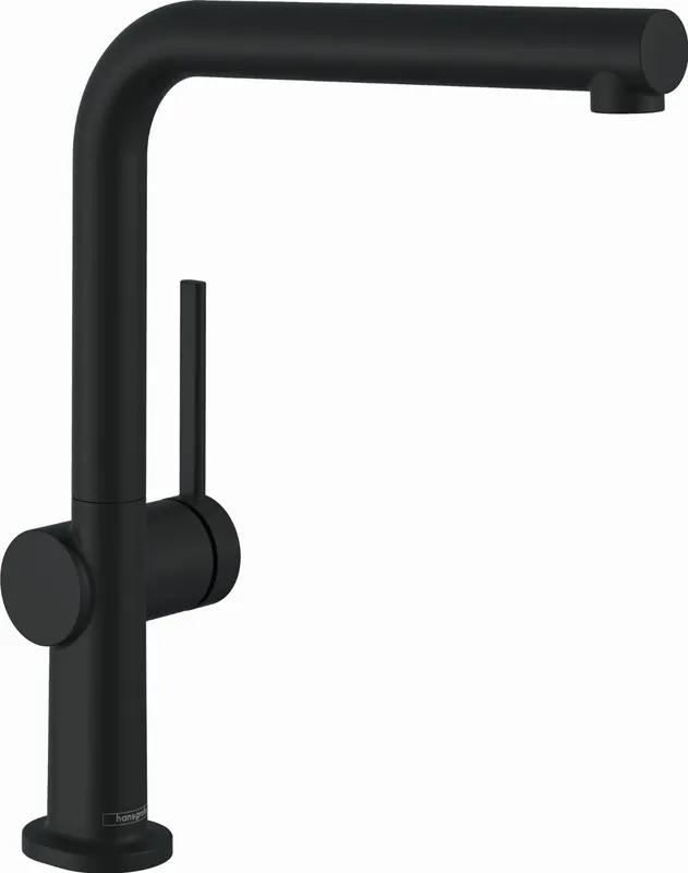 Direct Verzonden Hansgrohe Talis M54 keukenkraan 270 1jet 215mm uitloop 296mm hoogte draaibaar mat zwart 72840670