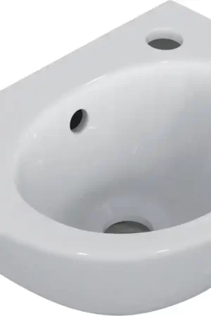 Ideal Standard Eurovit fontein 35cm met kraangat rechts met overloop wit E871601 Bestseller