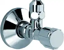 Ideal Standard hoekstopkraan met rozet 1/2" chroom A2129AA Gratis Retour