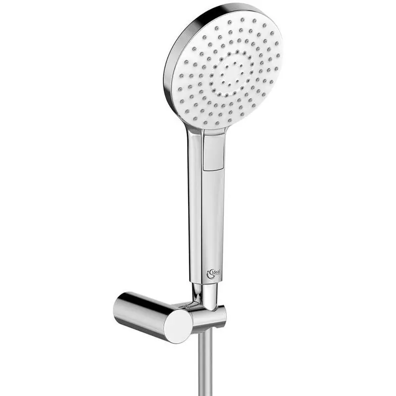 Merkproduct Ideal Standard Idealrain Evo badset met 3-functies handdouche rond 110mm, doucheslang 1250mm, chroom