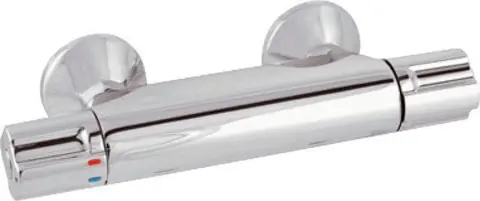 Ideal Standard Ceraplus douchethermostaat m. speciale greep v. betere grip HOH=15cm m. koppelingen chroom A5642AA Shop Nu