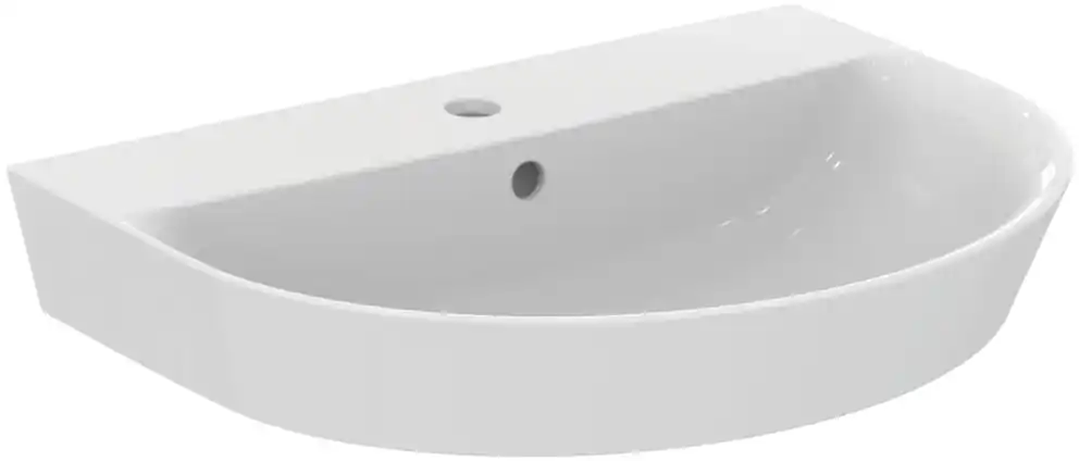 Ideal Standard Connect Air wastafel arc 60cm met kraangat met overloop wit E069401 Koop Online