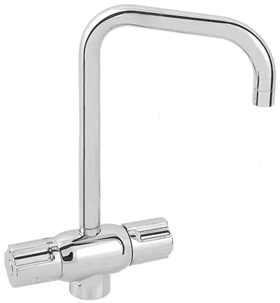 Hoge Kwaliteit Ideal Standard Venlomix Medical keukenkraan thermostatisch m. desinfectie m. draaibare uitloop chroom A5545AA