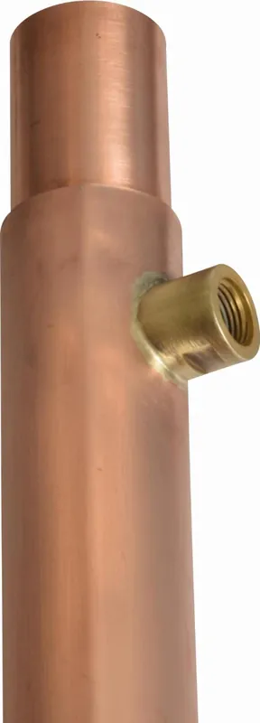 Populair Itho Daalderop douche WTW verticaal DDS lengte 2100mm koper 03-00546