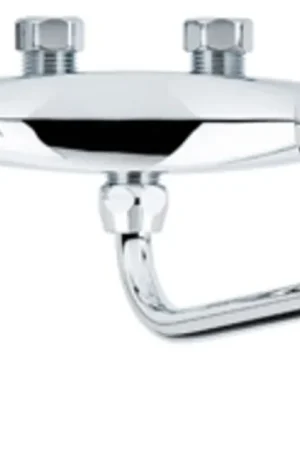 Itho Daalderop wastafelkraan tweegreeps draaibaar 200mm voorsprong messing chroom-look 0300097 Hoge Kwaliteit