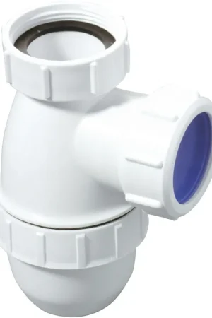 Alleen Vandaag Walraven, McAlpine, Bekersifon klein, 1 1/4" x 32mm, PP, wit (voor wastafels of bidets) 0051400
