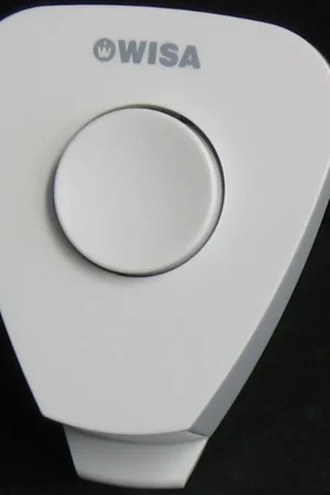 Wisa Drukknop voor spoelreservoir, met spoelonderbreking, voor W500, (nieuw model), wit 8050411801 Uitverkoop