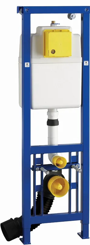 Lage Kosten Wisa XS inbouwreservoir Vario frontbediend H130cm en 10cm in hoogte verstelbaar 3/6 liter max. 7.5 liter m. verstelplaat 8050452735