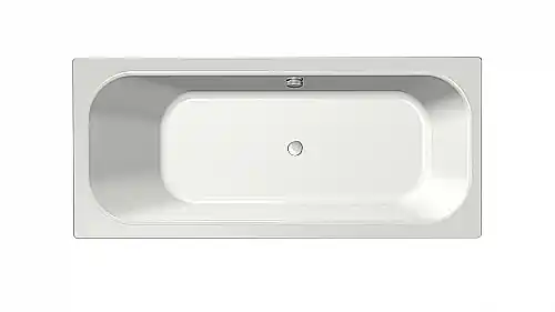 Lage Prijs Xenz Aruba ligbad 170x75cm wit overloop andere kant 6801OA-01