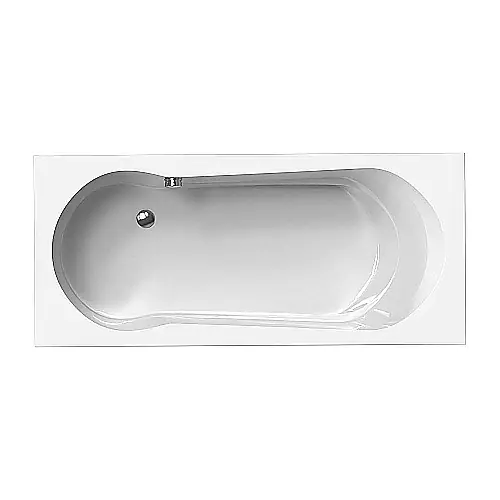Korting Xenz Barbados bad 180x80 wit 6827-01
