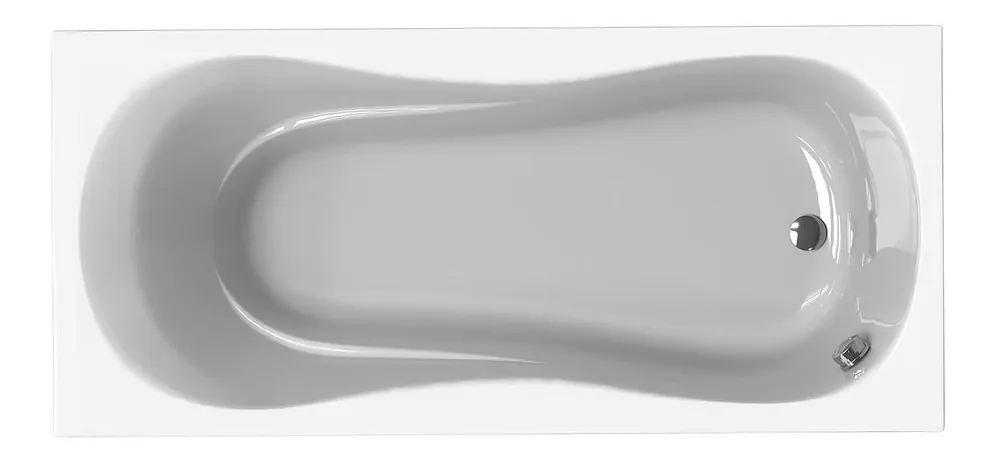Xenz Curacao bad 175x80cm wit 6802-01 Nieuw