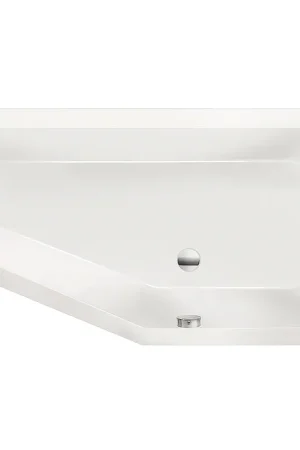 Hoge Kwaliteit Xenz Lagoon compact ligbad rechts 160x75cm wit 6981-01