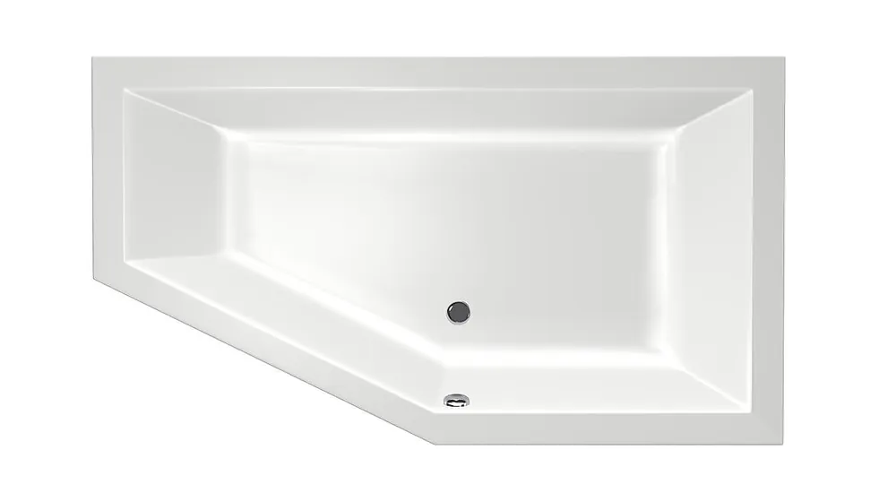 Gecertificeerd Xenz Society bad 160 rechts bad 160x90 wit 6882-01