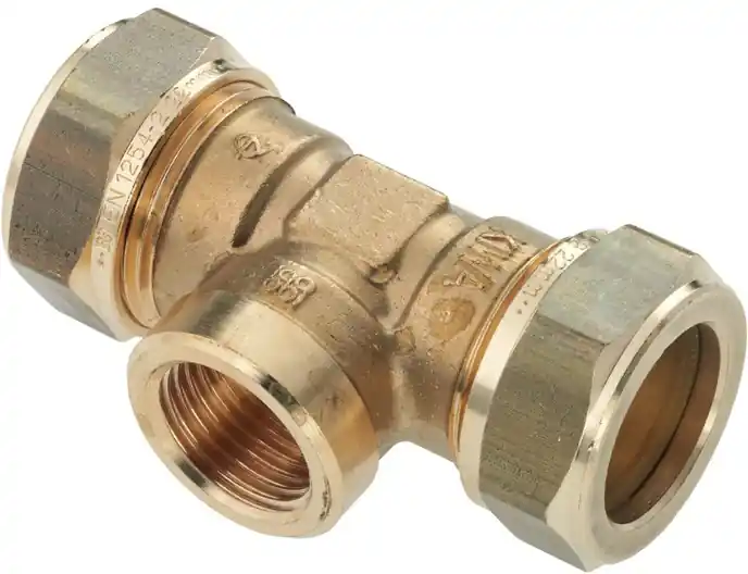 Uitverkoop Bonfix 82642 T-stuk 28 x 1/2" binnendraad x 28 mm