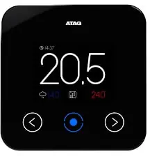 Atag One 2.0 klokthermostaat met touchscreen AAONE00U Betrouwbaar