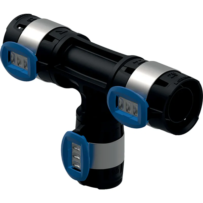 Geberit FlowFit verloop T-stuk PPSU d16-20-16 Tijdelijk Beschikbaar