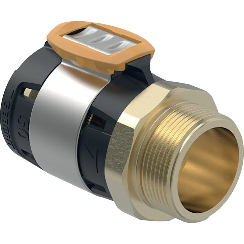 Superprijs Geberit FlowFit puntstuk BU siliciumbrons d63-R2"