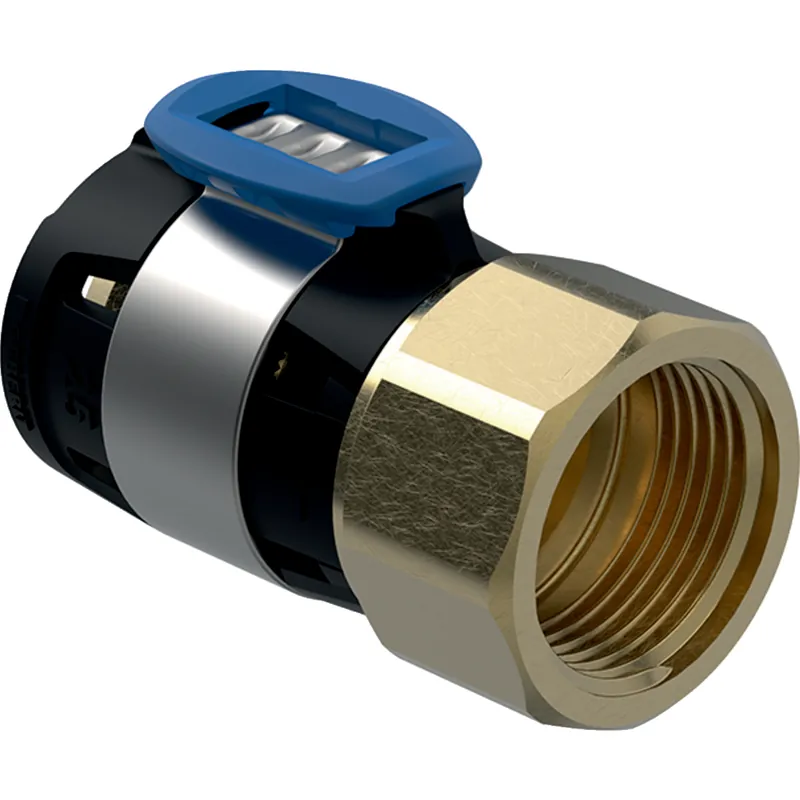 Flitsaanbieding Geberit FlowFit schroefbus BI siliciumbrons d25-Rp1"