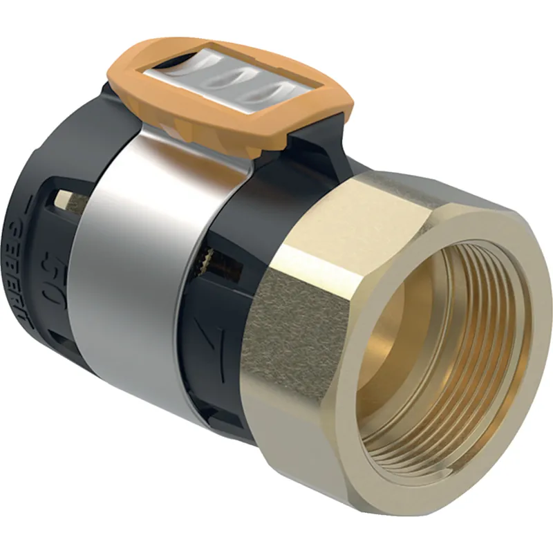 Tijdelijk Beschikbaar Geberit FlowFit schroefbus BI siliciumbrons d50-Rp1.1/2"